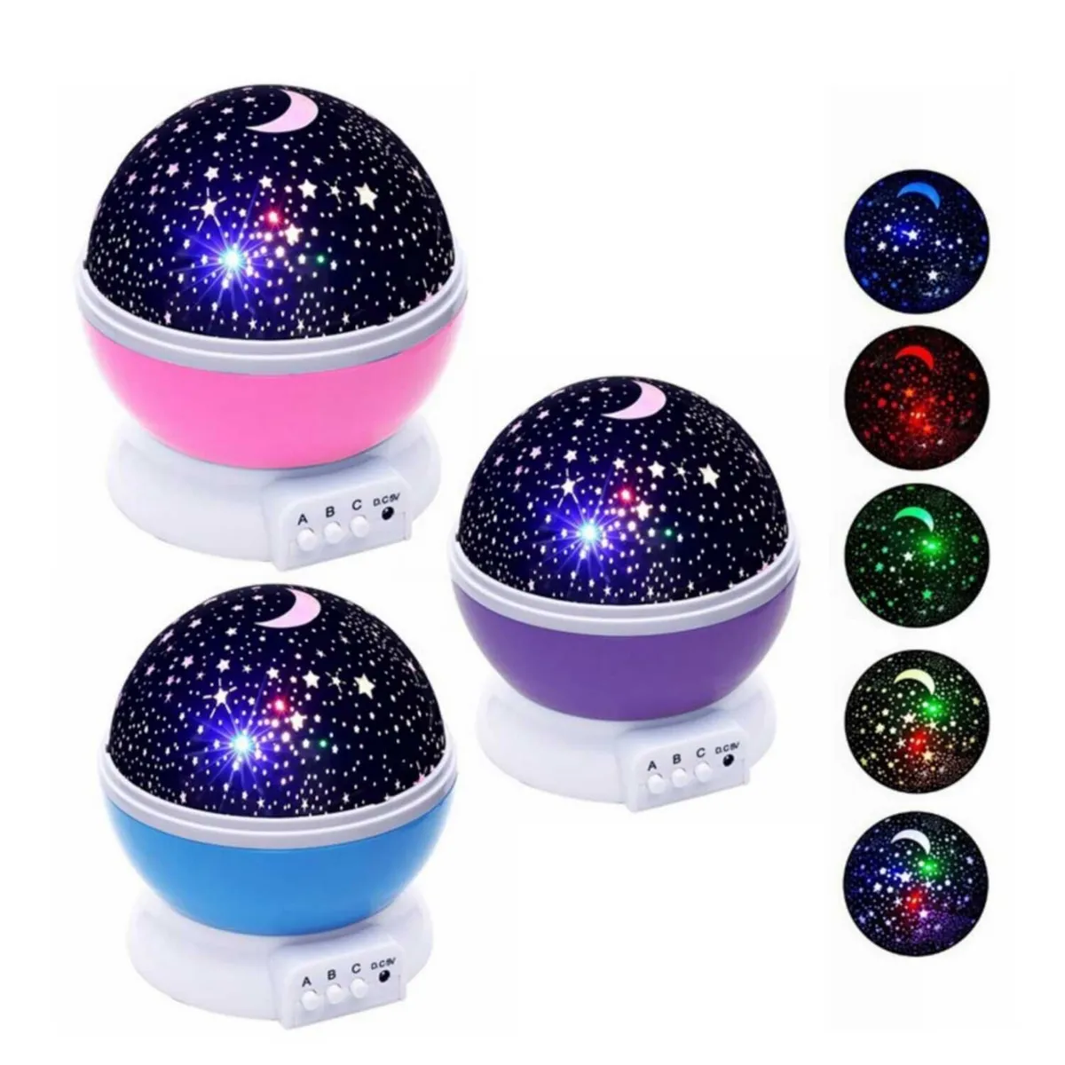 GENERICO - Lampara Proyector de estrellas portátil