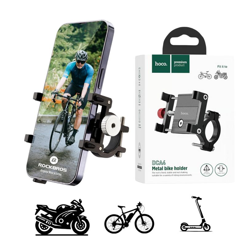 HOCO - Holder Soporte Universal 360° para Celular Moto o Bicicleta Hoco DCA4