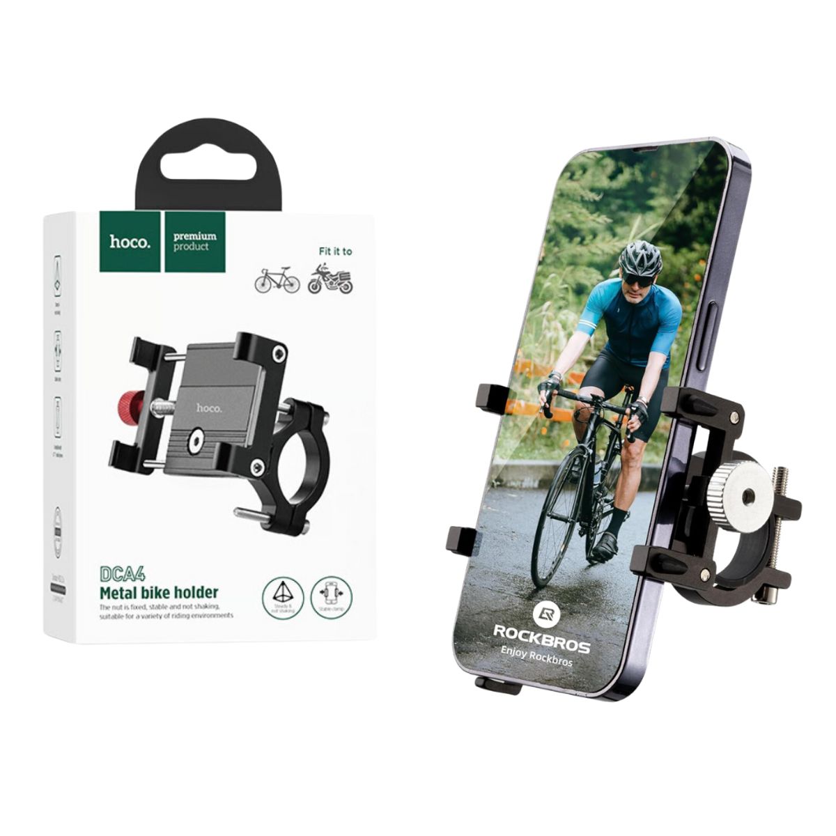 HOCO - Holder Soporte Universal 360° para Celular Moto o Bicicleta Hoco DCA4