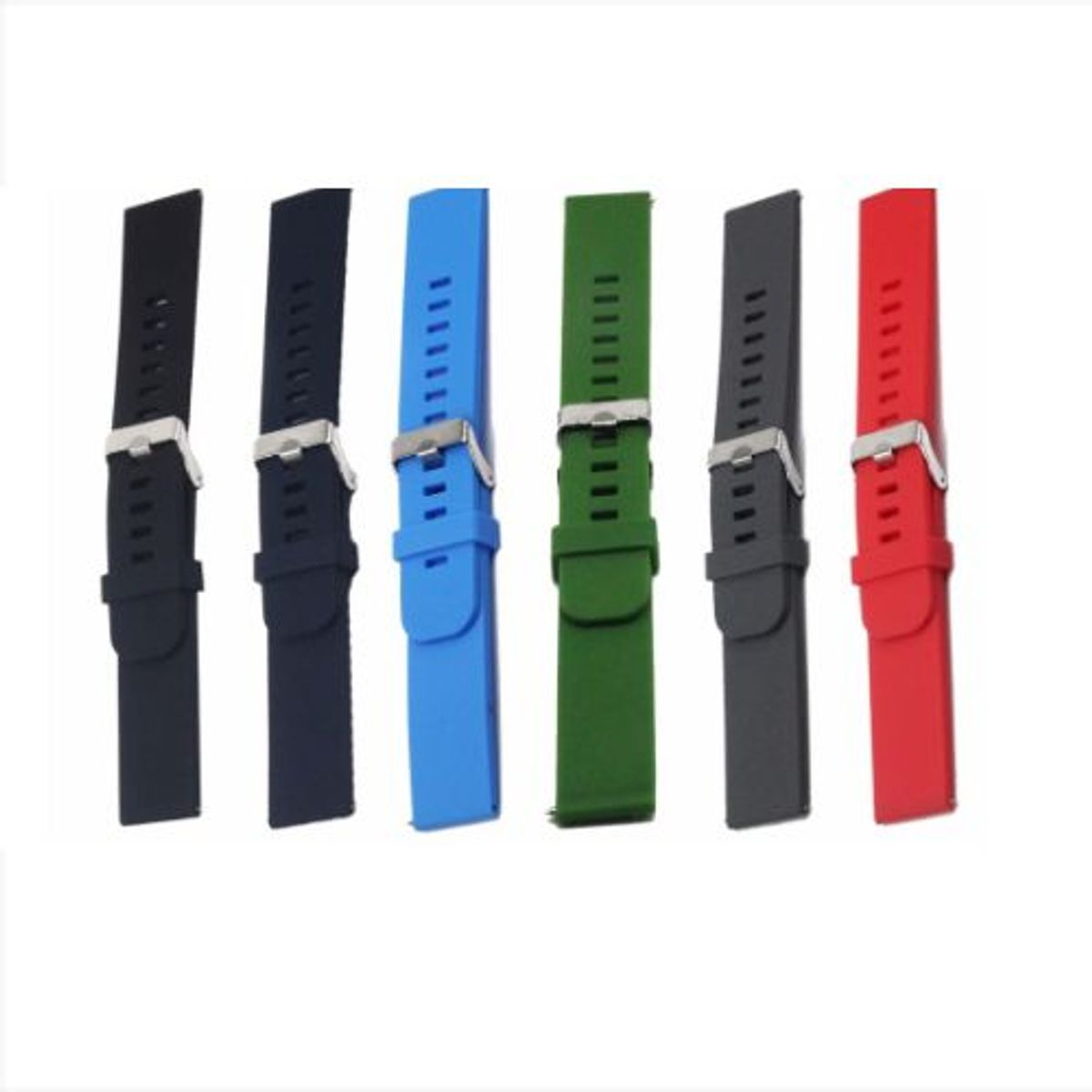 GENERICO - Correa Silicona Para Samsung Watch 3 41mm - Rojo.