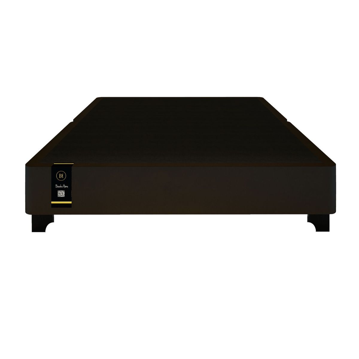 BARAKA HOME - Box Tarima Luton Queen Americano 153 x 203 2 Piezas - Chocolate