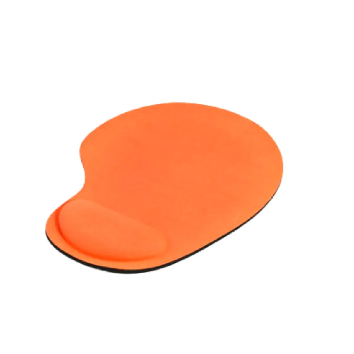GENERICO - Pad Mouse Con Almohadilla Muñequera De Gel Naranja