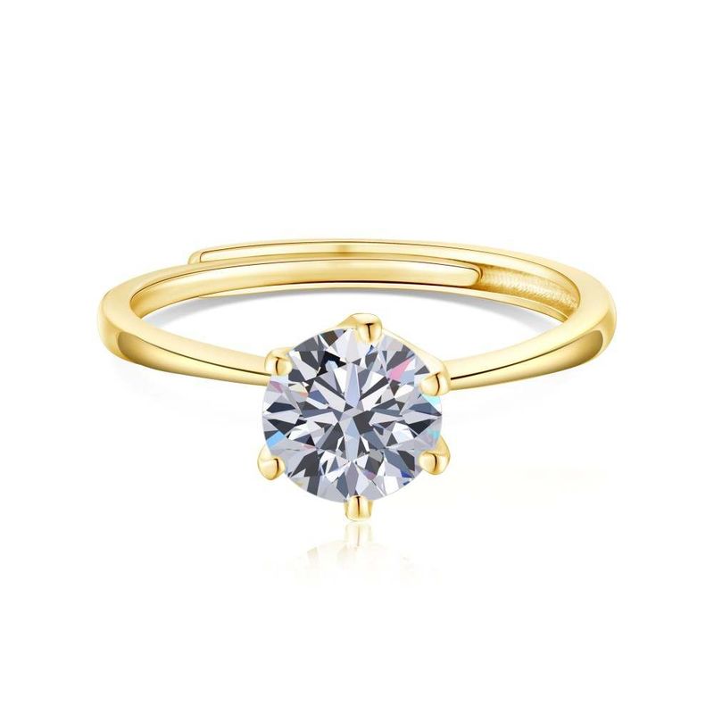 GENERICO - Anillos de Compromiso de Plata 925 Modelo 361