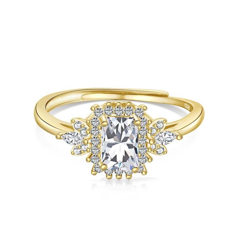 GENERICO - Anillo de Compromiso de Plata 925 Modelo 360