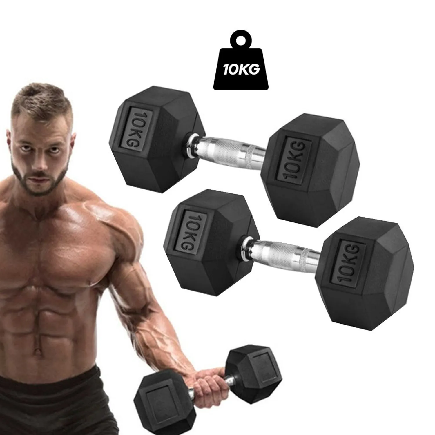 10 Kg Mancuernas De Cemento Peso Hacer Discos Olimpicos Como Hacer