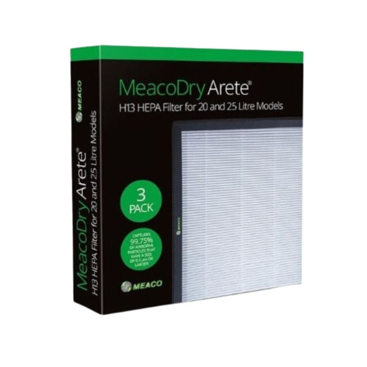 MEACO - Filtro Hepa13 - MeacoDry Arete® One 20L - Blanco
