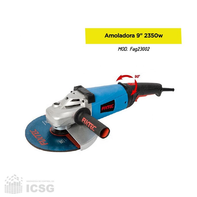 GENERICO - Esmeril Amoladora Fixtec de 2350w MOD Fag23002