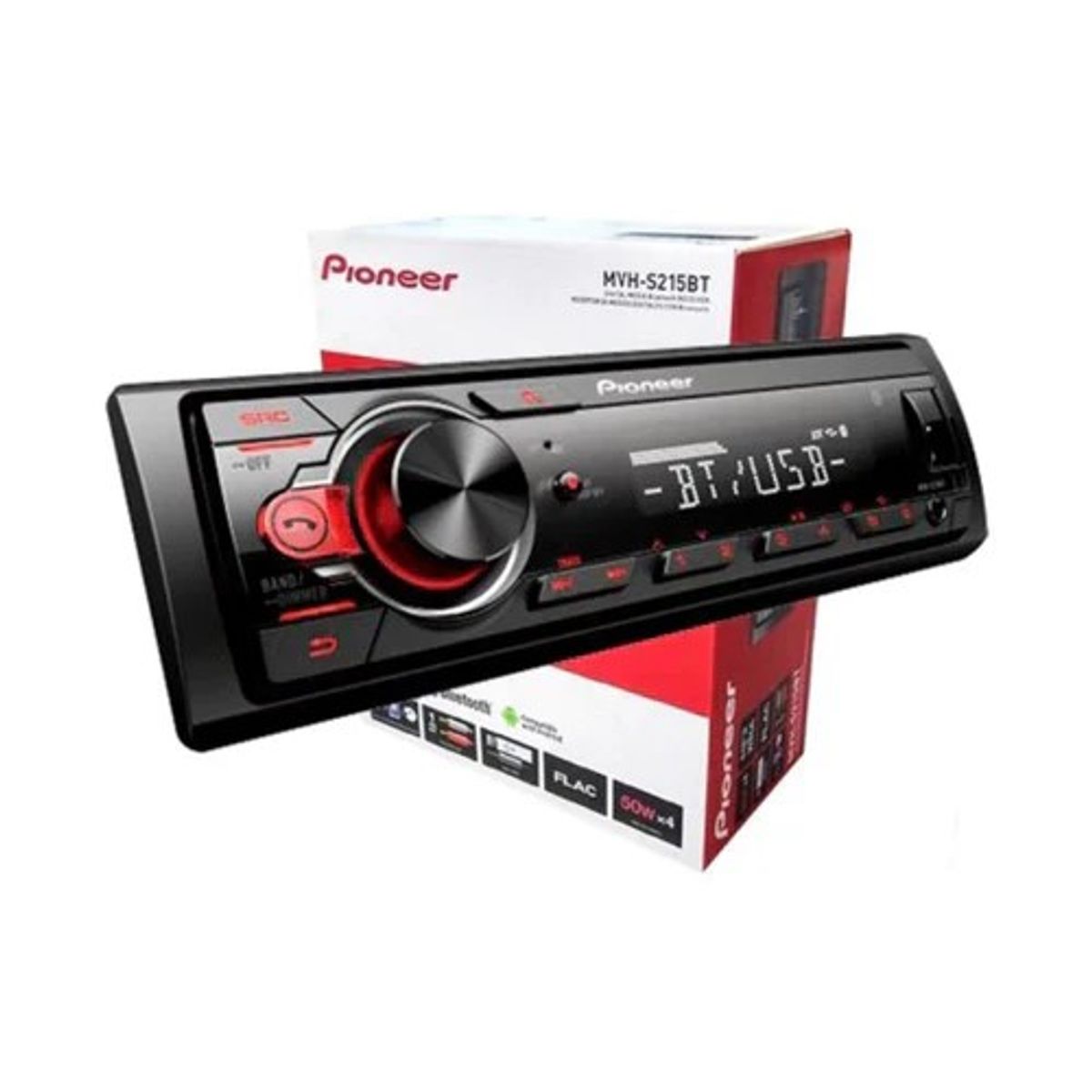 PIONEER - Autoradio mvh-s215bt bluetooth usb PIONER