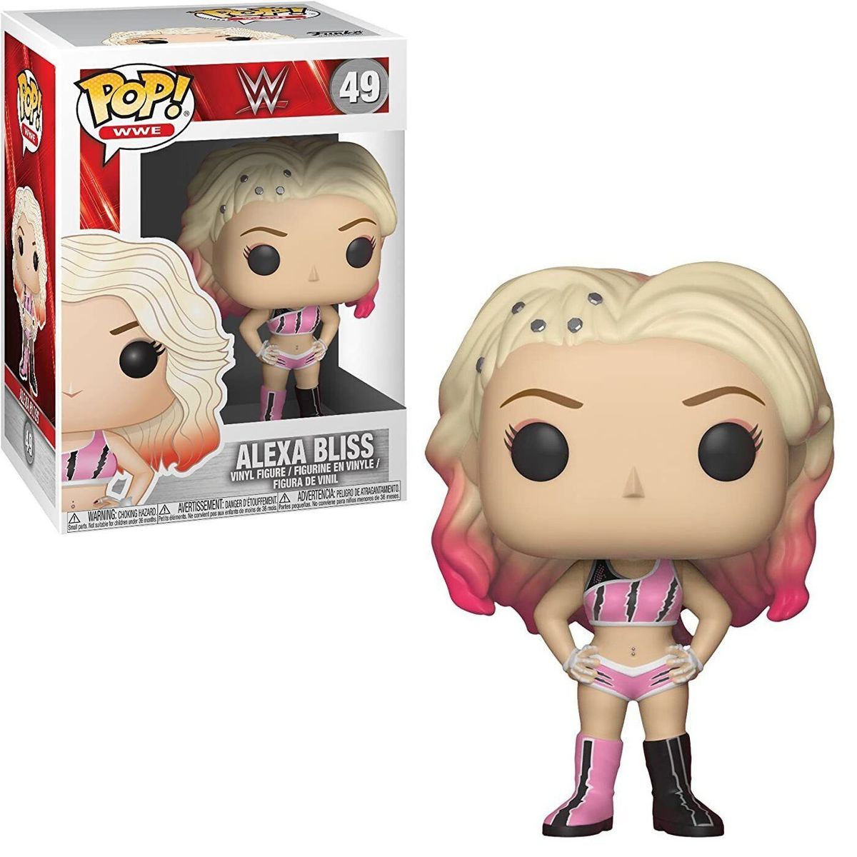 FUNKO - Funko Pop Alexa Bliss 49 - WWE Serie Ufc Luchas