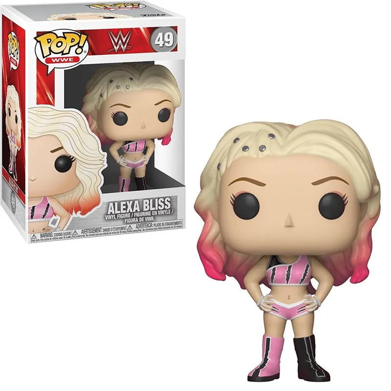 FUNKO - Funko Pop Alexa Bliss 49 - WWE Serie Ufc Luchas