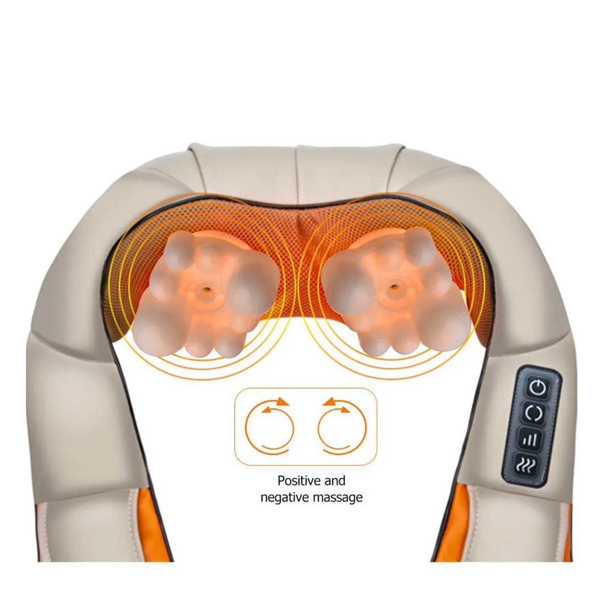 GENERICO - Masajeador Eléctrico Cuello Espalda y Cuerpo
