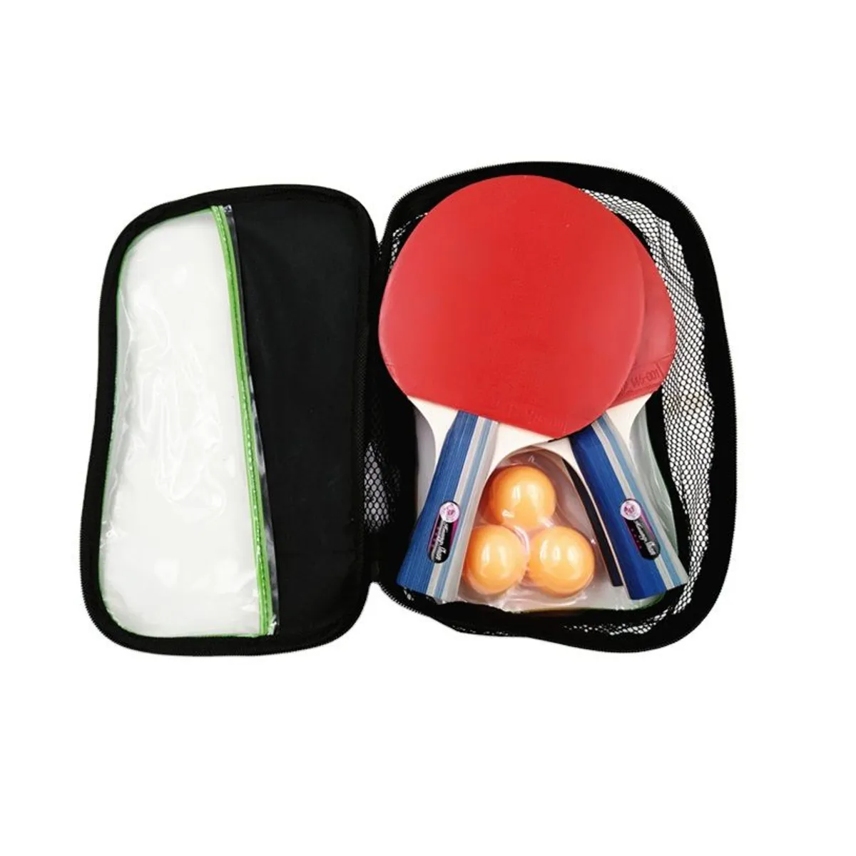 GENERICO - Raqueta De Ping Pong Malla Estuche Raquetas