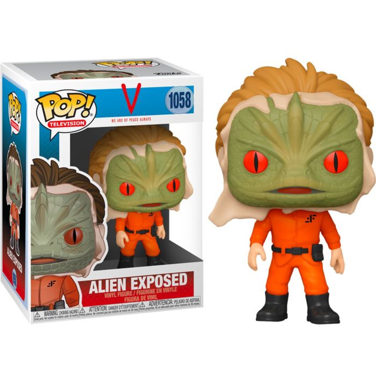 FUNKO - Funko Pop Alien Exposed - V Invasión Extraterrestre 1058