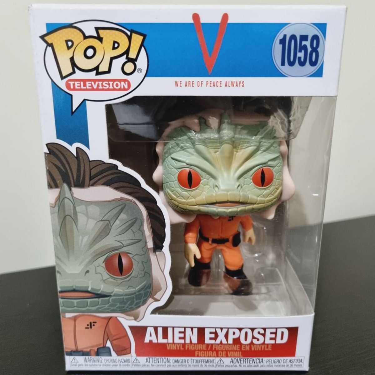FUNKO - Funko Pop Alien Exposed - V Invasión Extraterrestre 1058