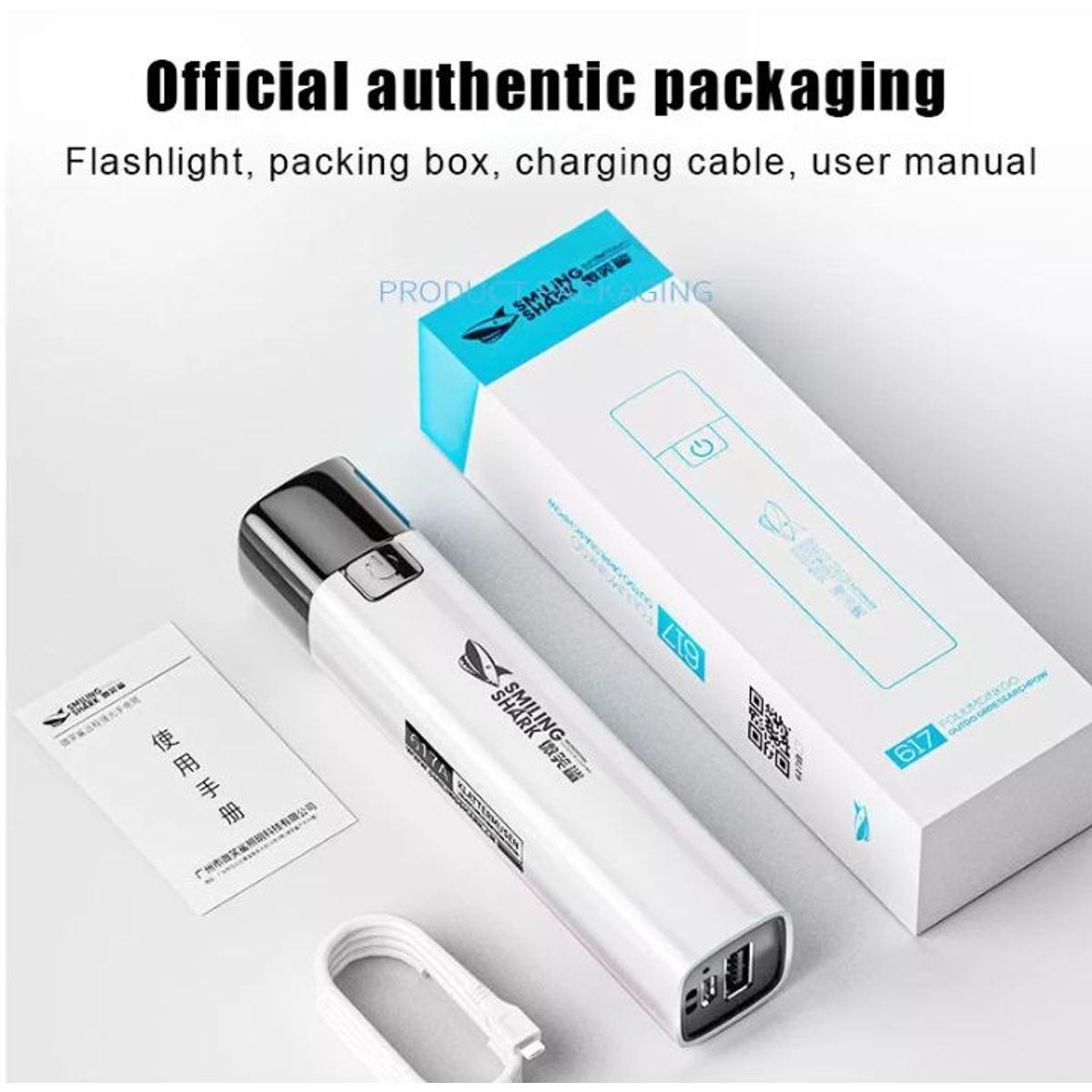 GENERICO - Linterna Led Táctica G3 Ultrabrillante Portátil  Power Bank