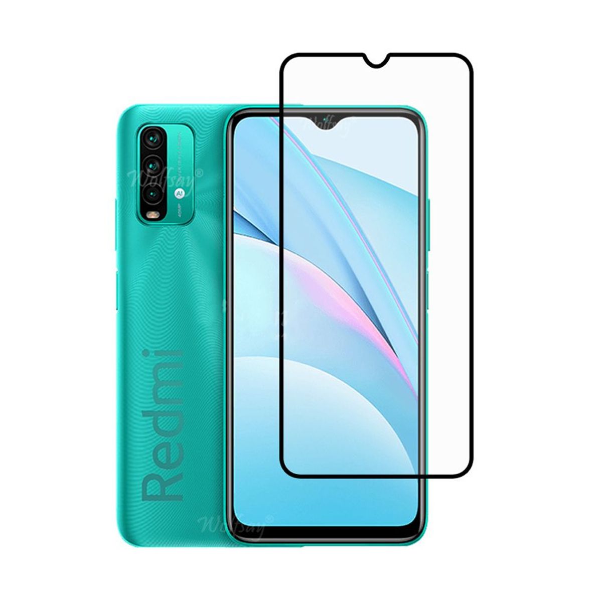 GENERICO - Mica Vidrio Templado Pantalla 3D Full XIAOMI REDMI NOTE 9T