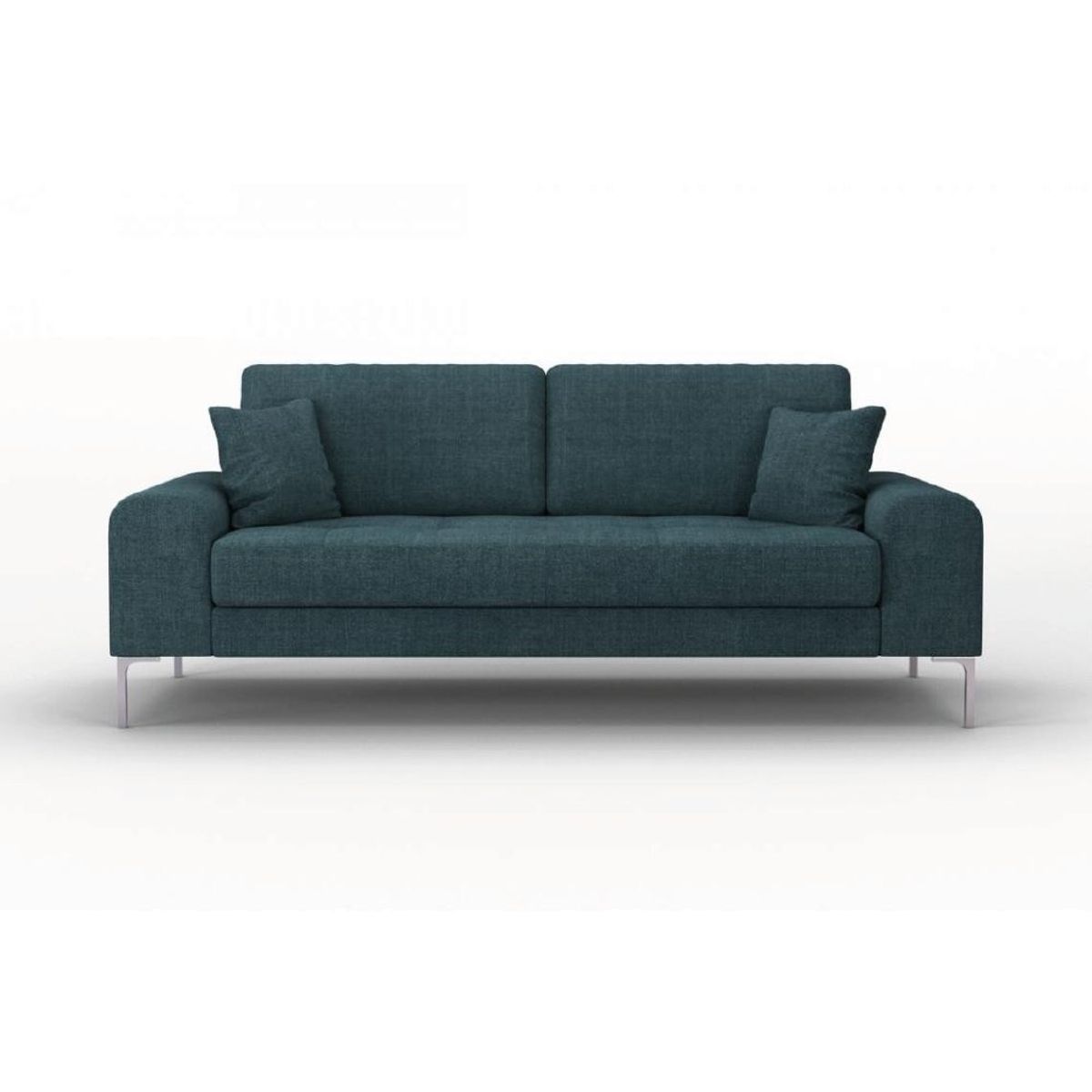 ALTO HOGAR - Sofá Levini 3 Cuerpos Alto Hogar Azul Cobalto