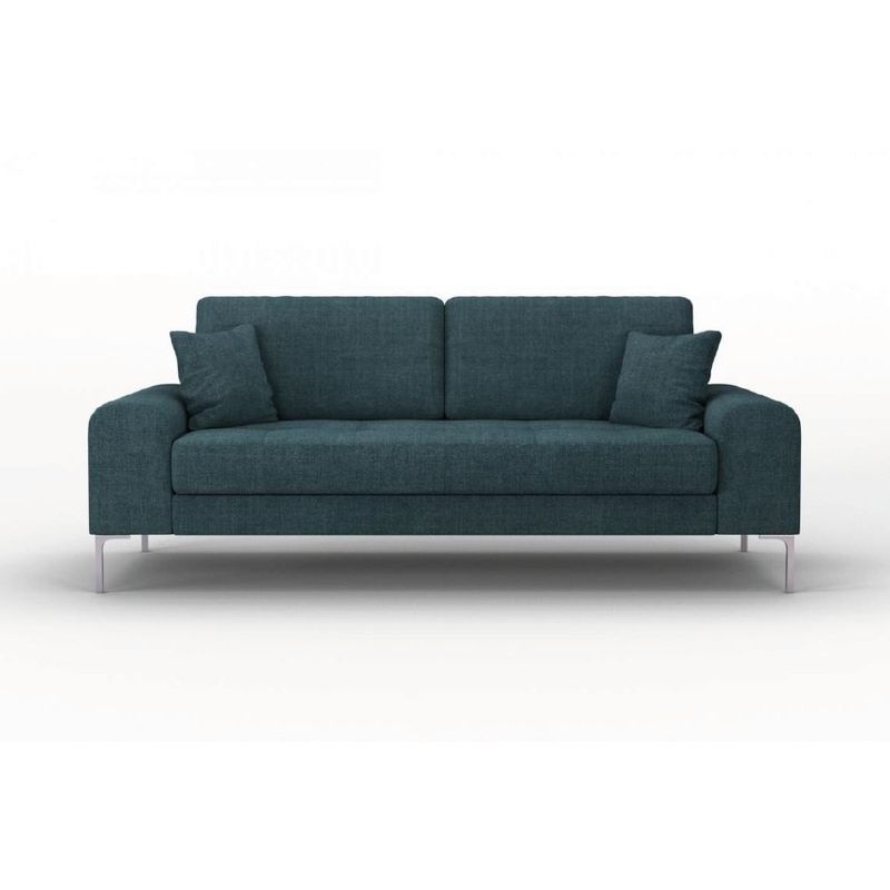 ALTO HOGAR - Sofá Levini 3 Cuerpos Alto Hogar Azul Cobalto