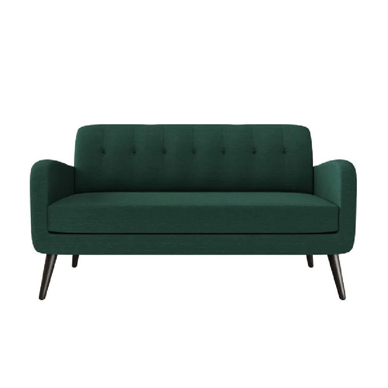 ALTO HOGAR - Sofá Lima 3 Cuerpos Alto Hogar Verde Botella