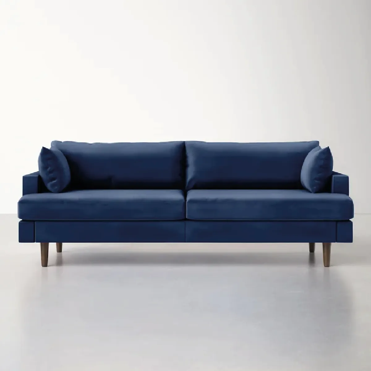 ALTO HOGAR - Sofá Magde 3 Cuerpos Alto Hogar Azul