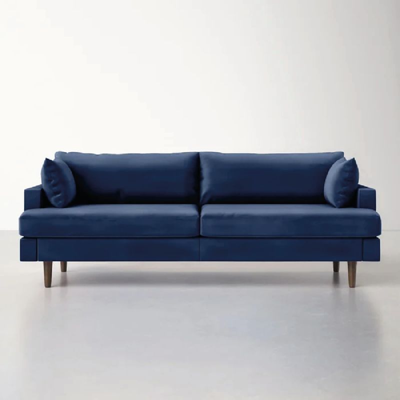 ALTO HOGAR - Sofá Magde 3 Cuerpos Alto Hogar Azul