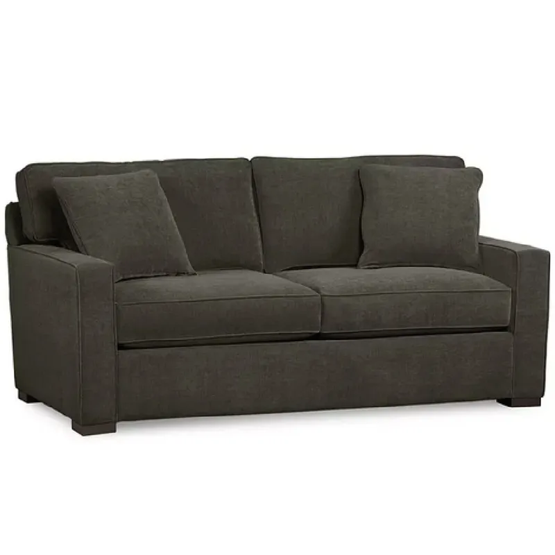 ALTO HOGAR - Sofá Nia 2 Cuerpos Alto Hogar Gris Oscuro