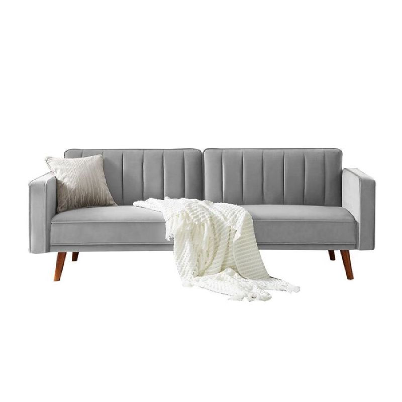 ALTO HOGAR - Sofá Pia 3 Cuerpos Gris