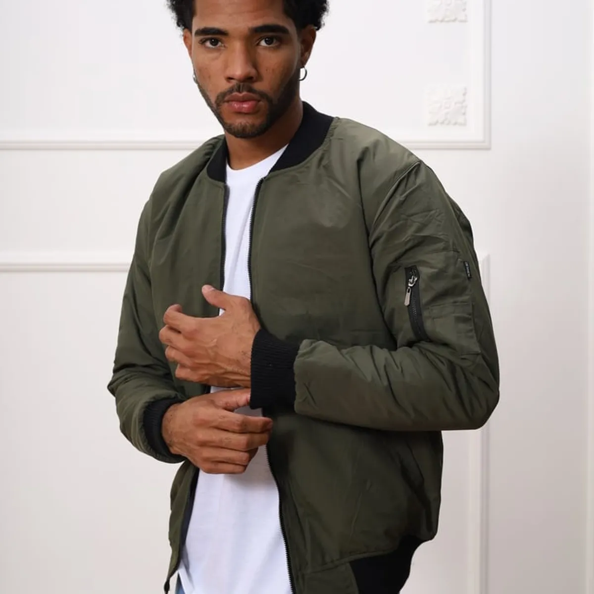 DM DEXMEN - Casaca dexmen bomber jacket Verde