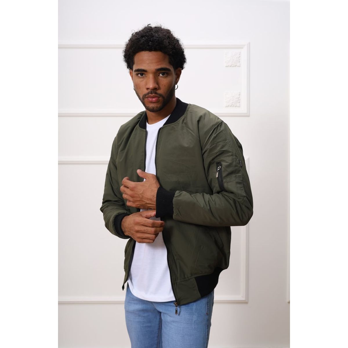 DM DEXMEN - Casaca dexmen bomber jacket Verde