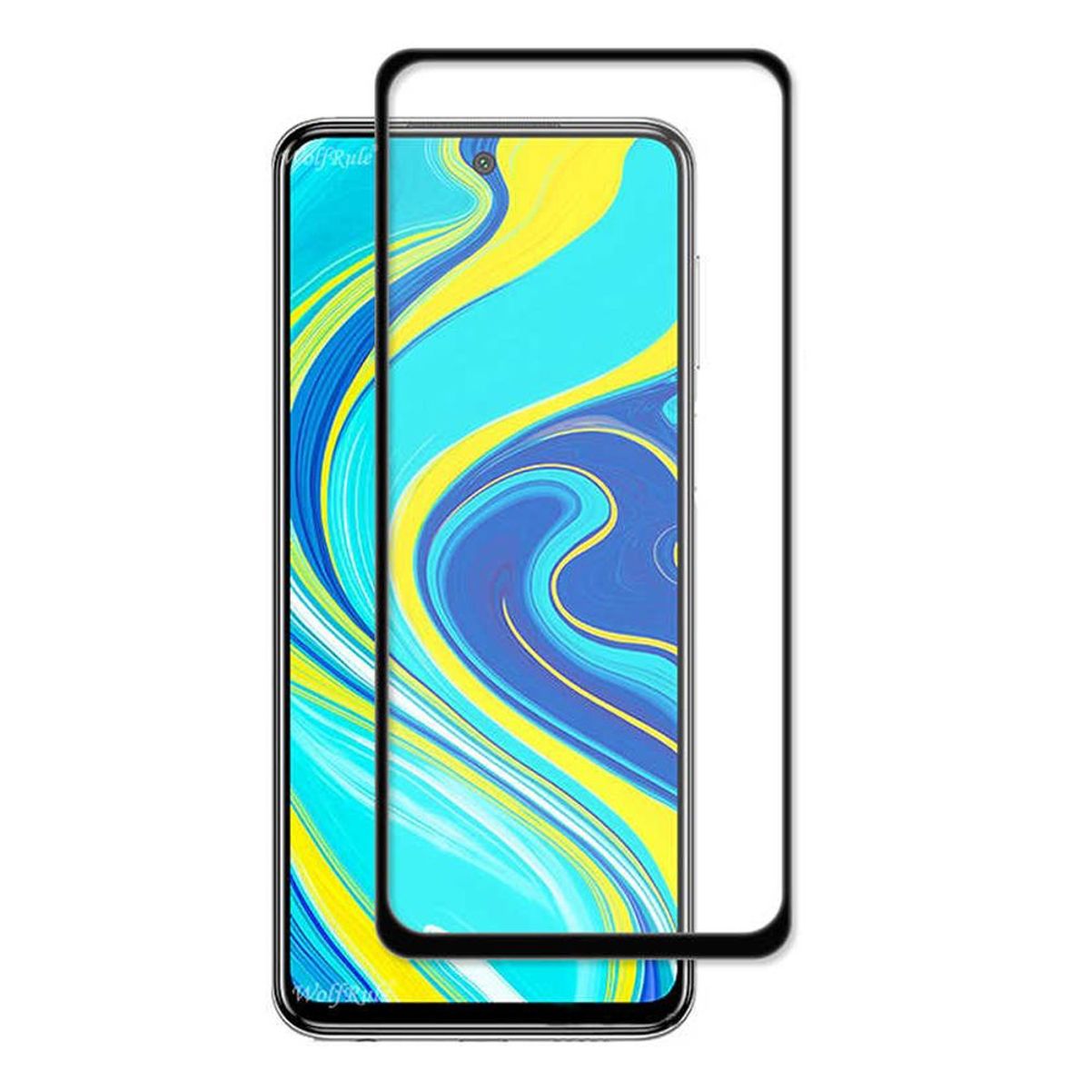 GENERICO - Mica Vidrio Templado Pantalla 3D Full XIAOMI REDMI NOTE 9S