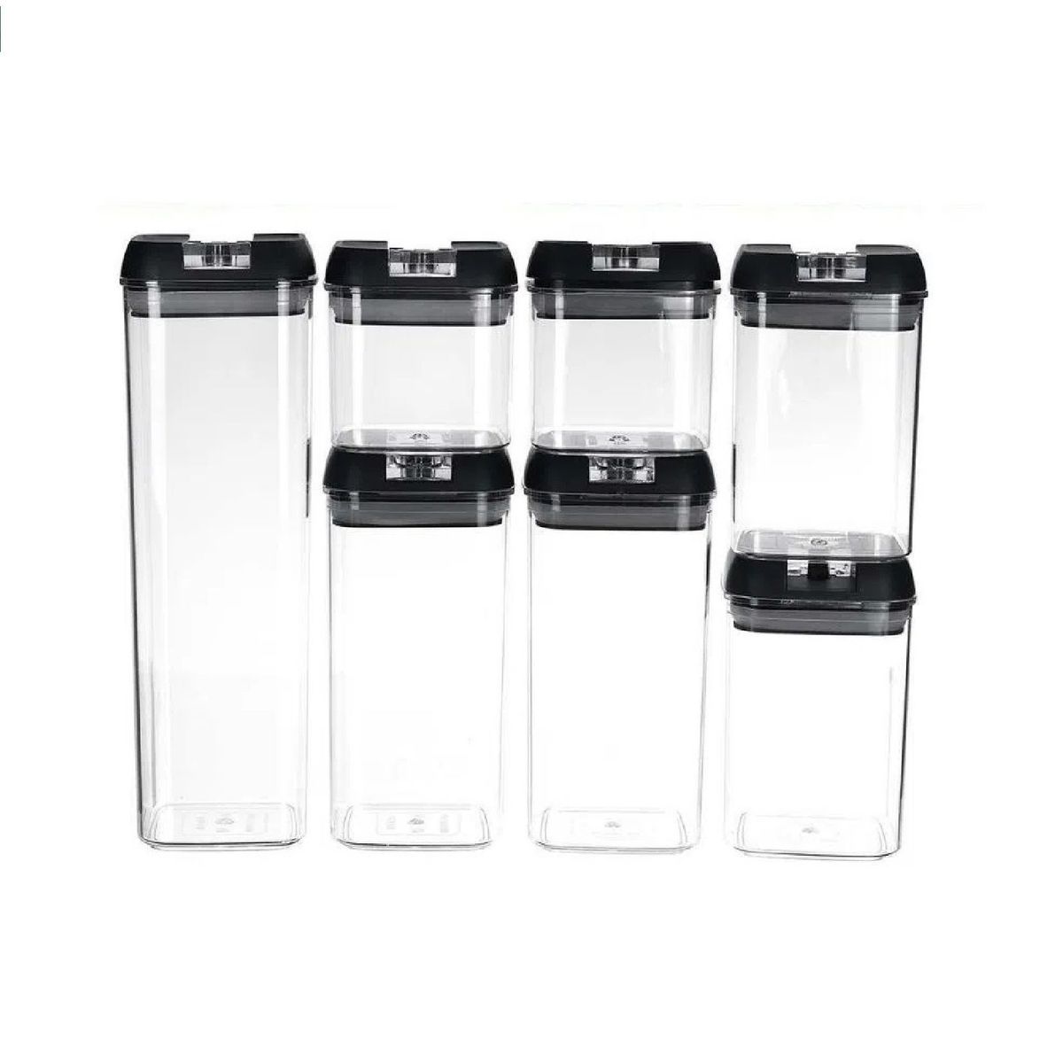 OTTOWARE - Set de 7 Frascos de Almacenamiento