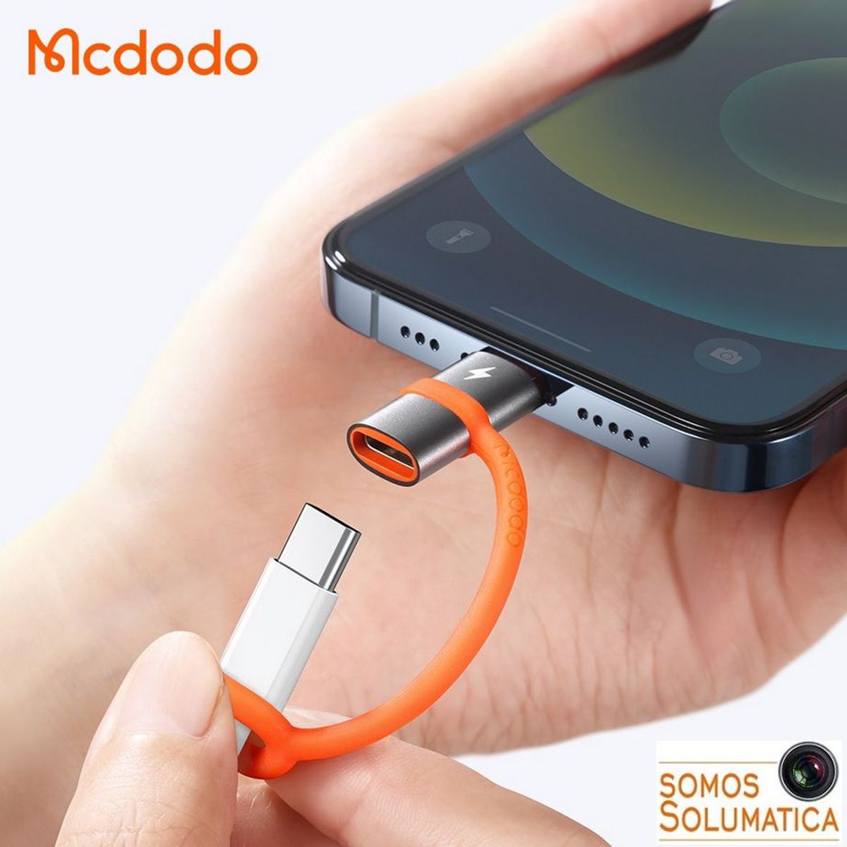 MCDODO - Adaptador OTG - Tipo C a Lightning - Alta Velocidad - MCdodo