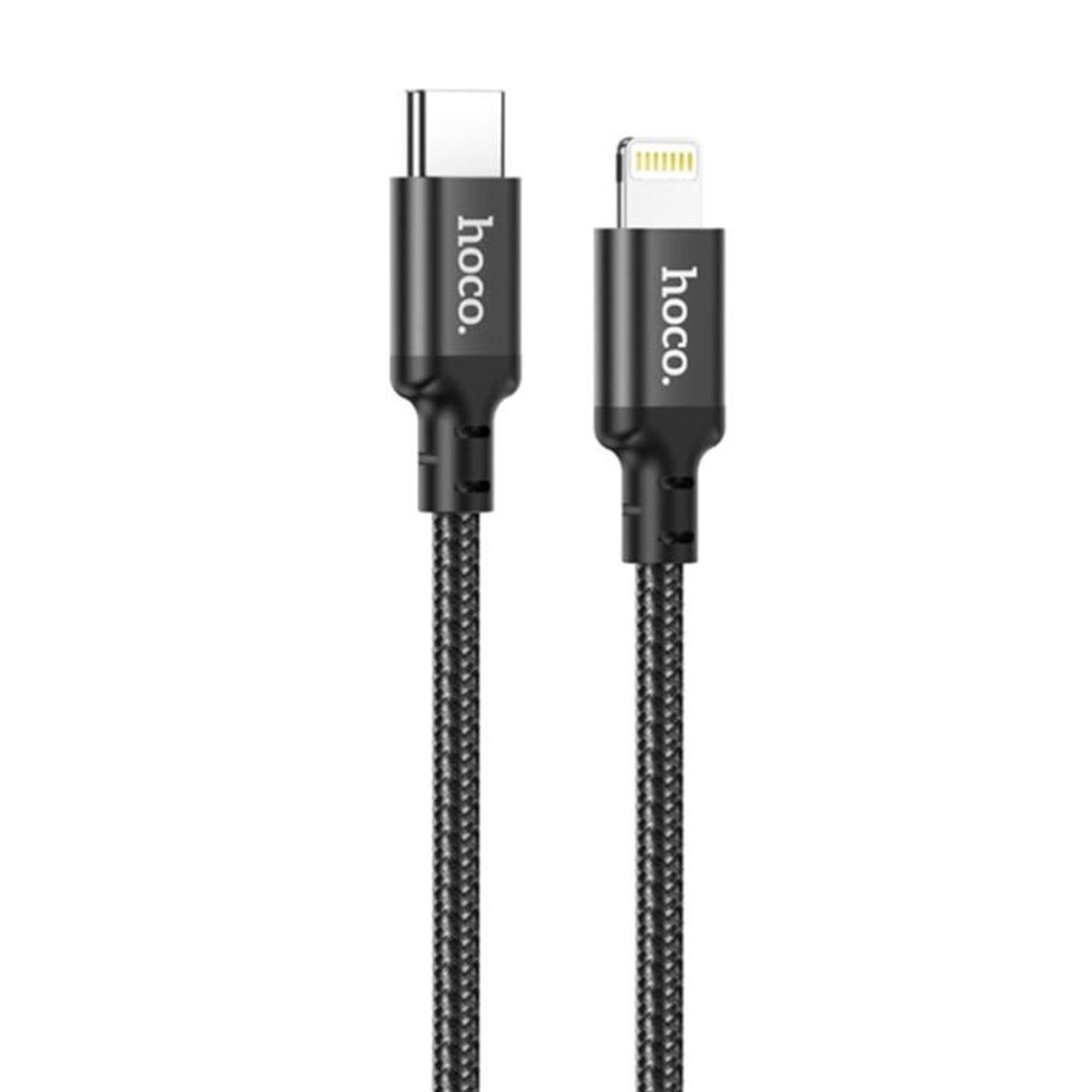 HOCO - Cable Tipo C a Lightning 1m Hoco X14 Negro De Calidad y Durabilidad