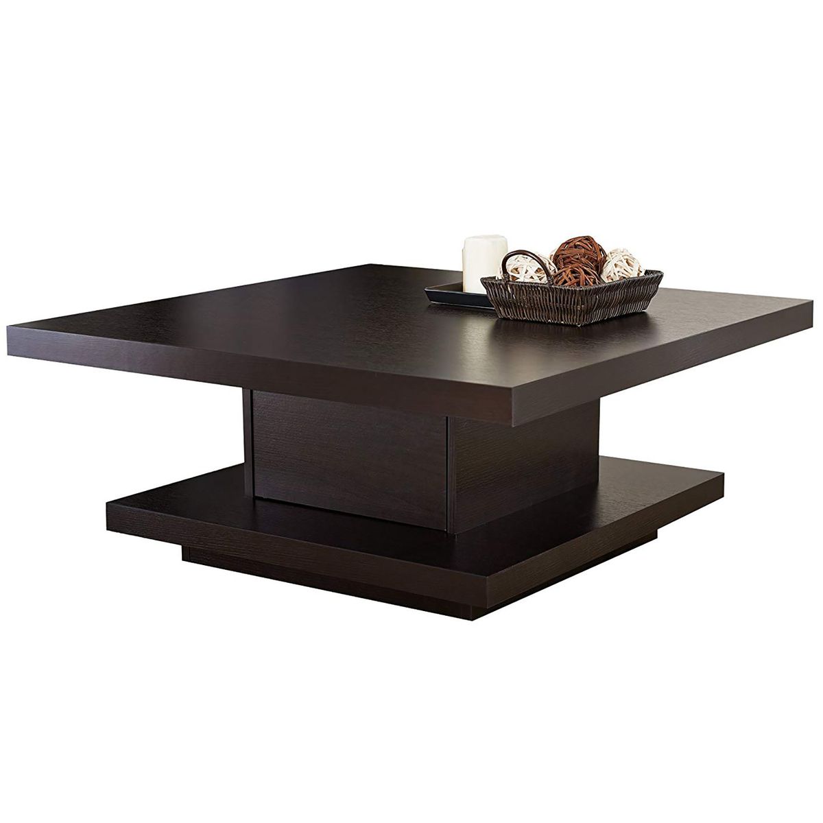 VILLA HOGAR - Mesa de centro Alexa color wengue