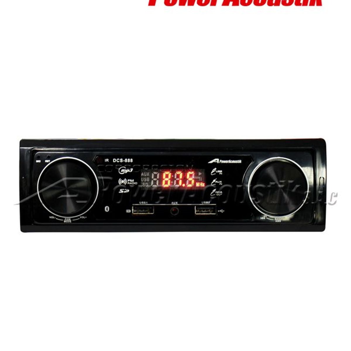 POWER ACOUSTIK - Power Acoustik Autoradio DCS-888