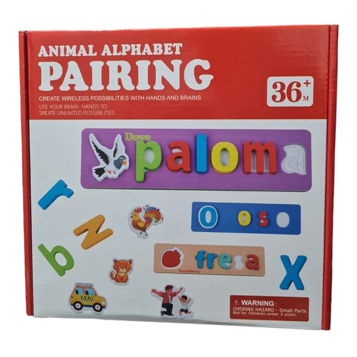 GENERICO - Formando Palabras en español - Juego de mesa didactico