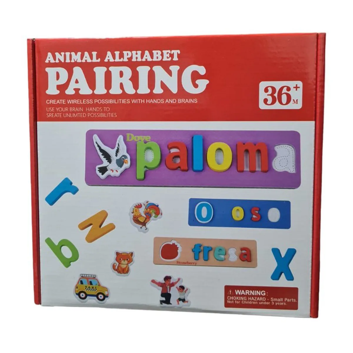 GENERICO - Formando Palabras en español - Juego de mesa didactico