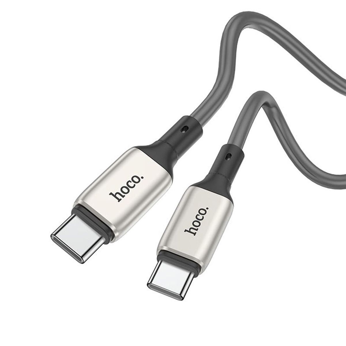 HOCO - Cable De Datos 60W Tipo C a Tipo C 1m Hoco X66 Negro