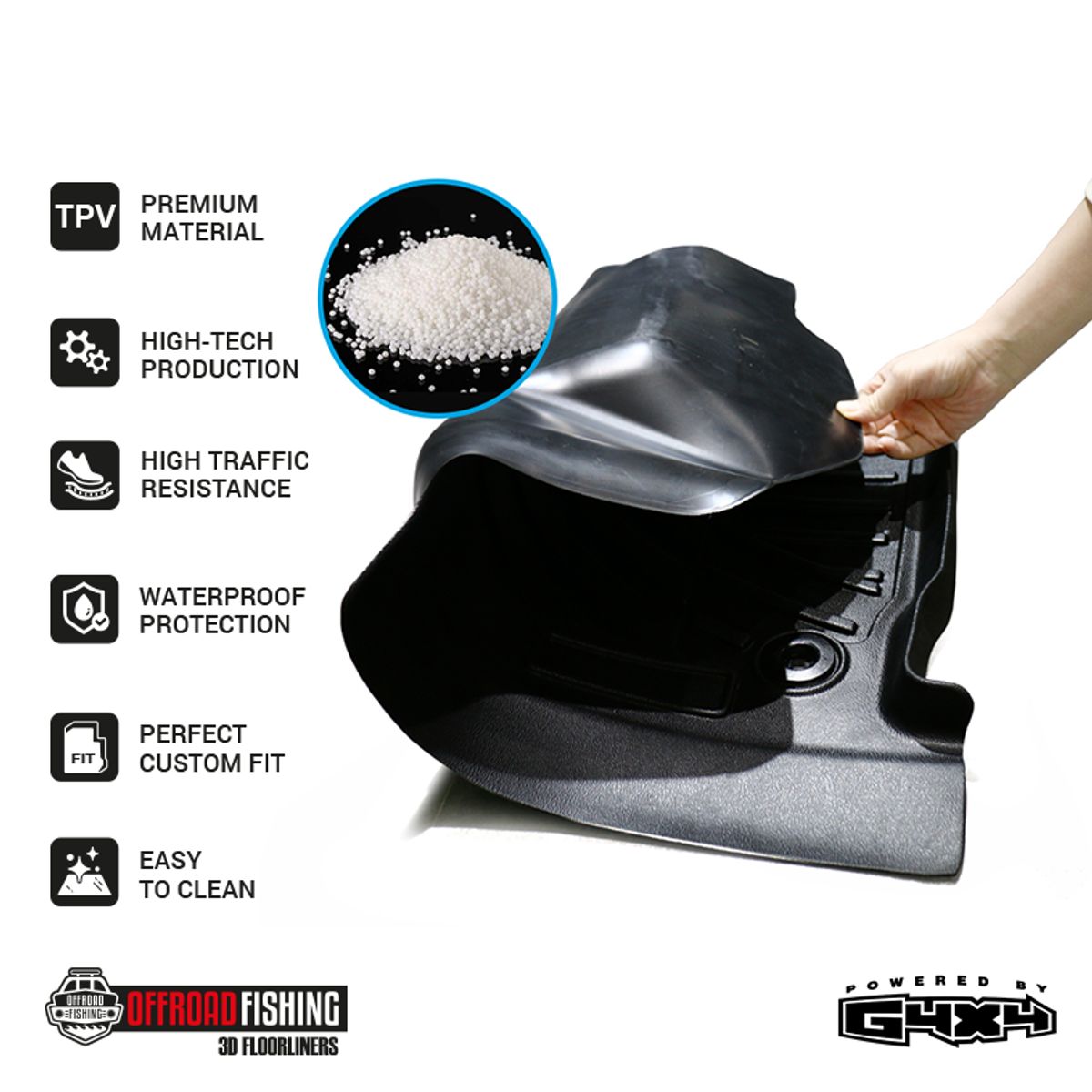 POWERED BY G4X4 GLOBAL 4 X 4 PE - PISOS 3D MITSUBISHI XPANDER 2021-2023