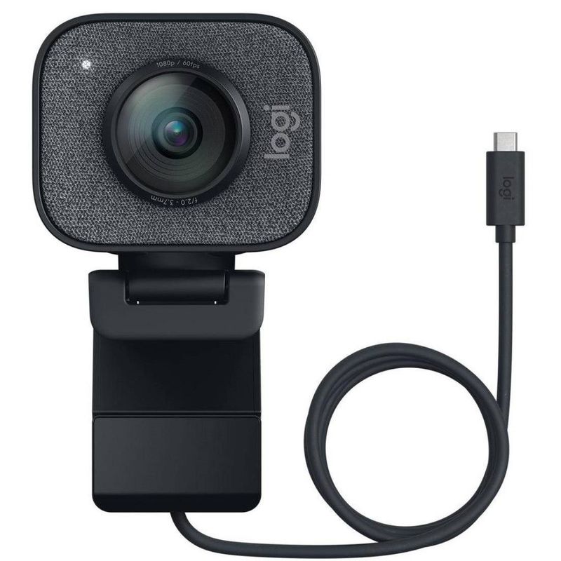 LOGITECH - CAMARA WEB CAM LOGITECH STREAMCAM PLUS FULL HD BLACK
