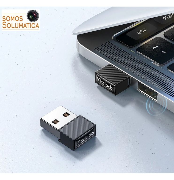 Receptor Bluetooth Usb - MCdodo - Pc, Laptop - Hasta 7 Dispositivos ...