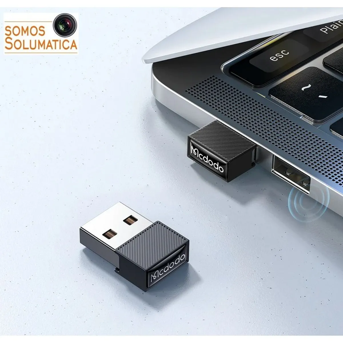 MCDODO - Receptor Bluetooth Usb - MCdodo - Pc, Laptop - Hasta 7 Dispositivos