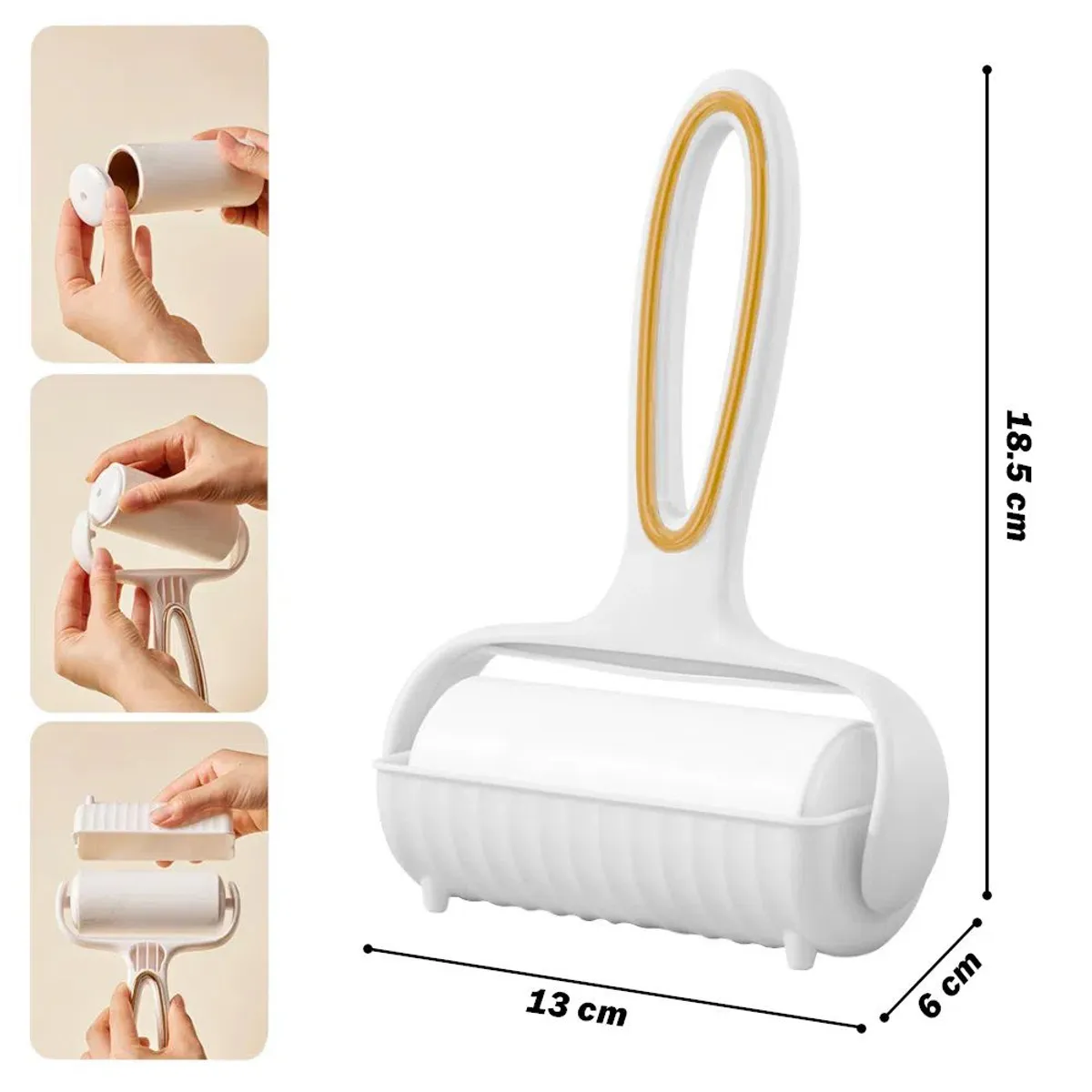 OTTOWARE - Rodillo Removedor de Pelo Quita Pelusa