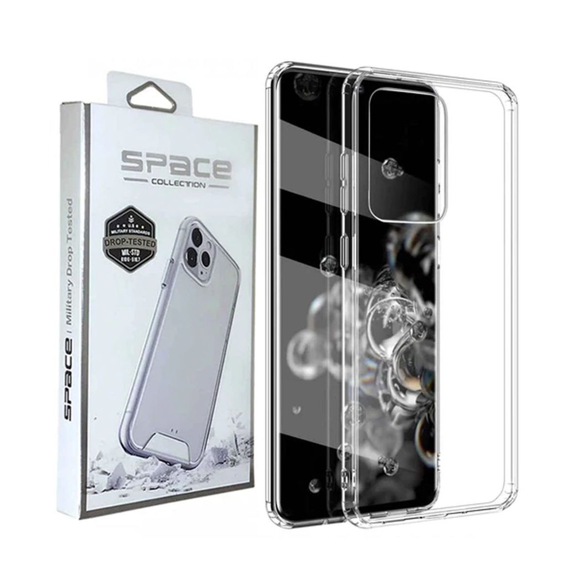 GENERICO - Case Space Anticaida Xiaomi Mi 10T Transparente