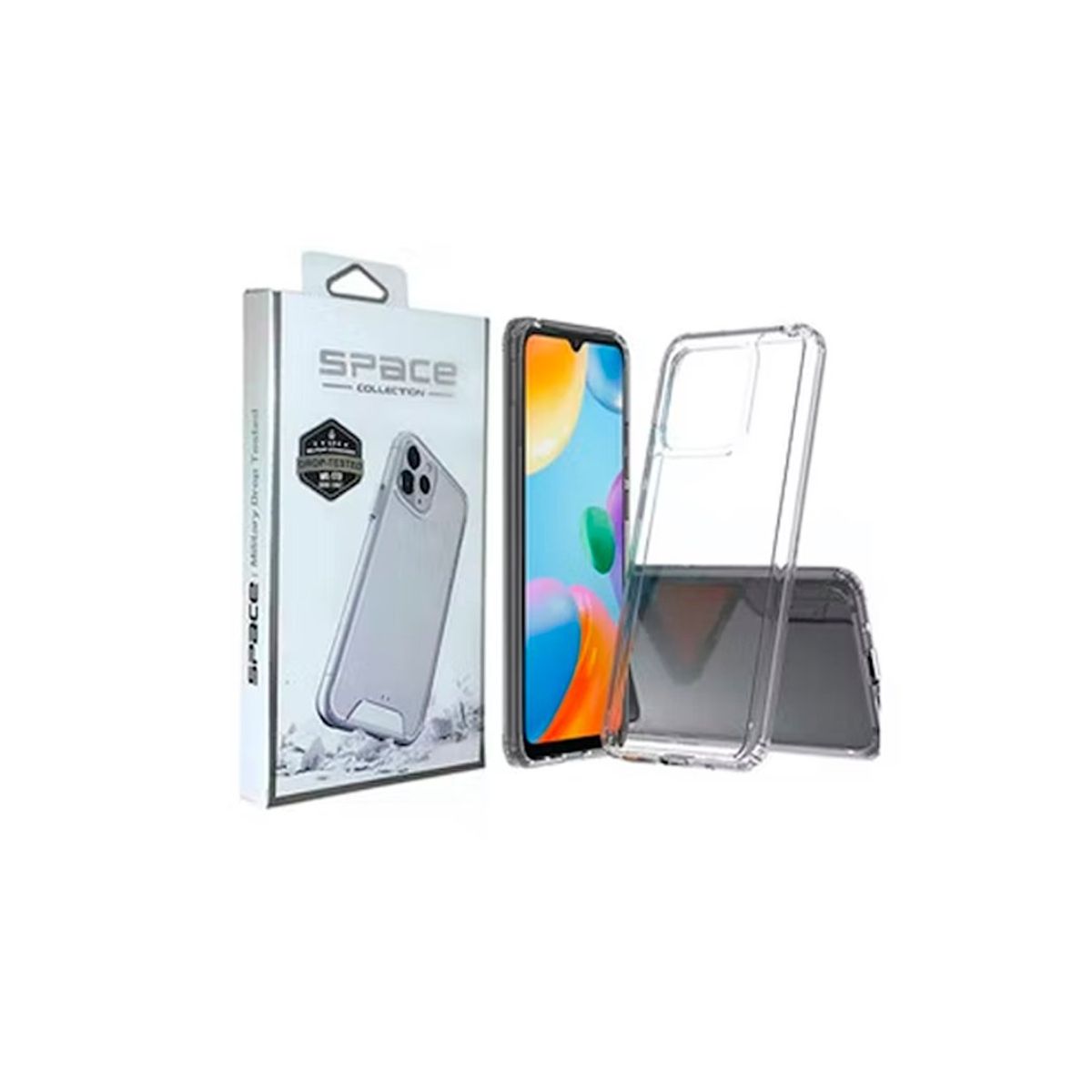 GENERICO - Case Space Anticaida Xiaomi 12 Transparente