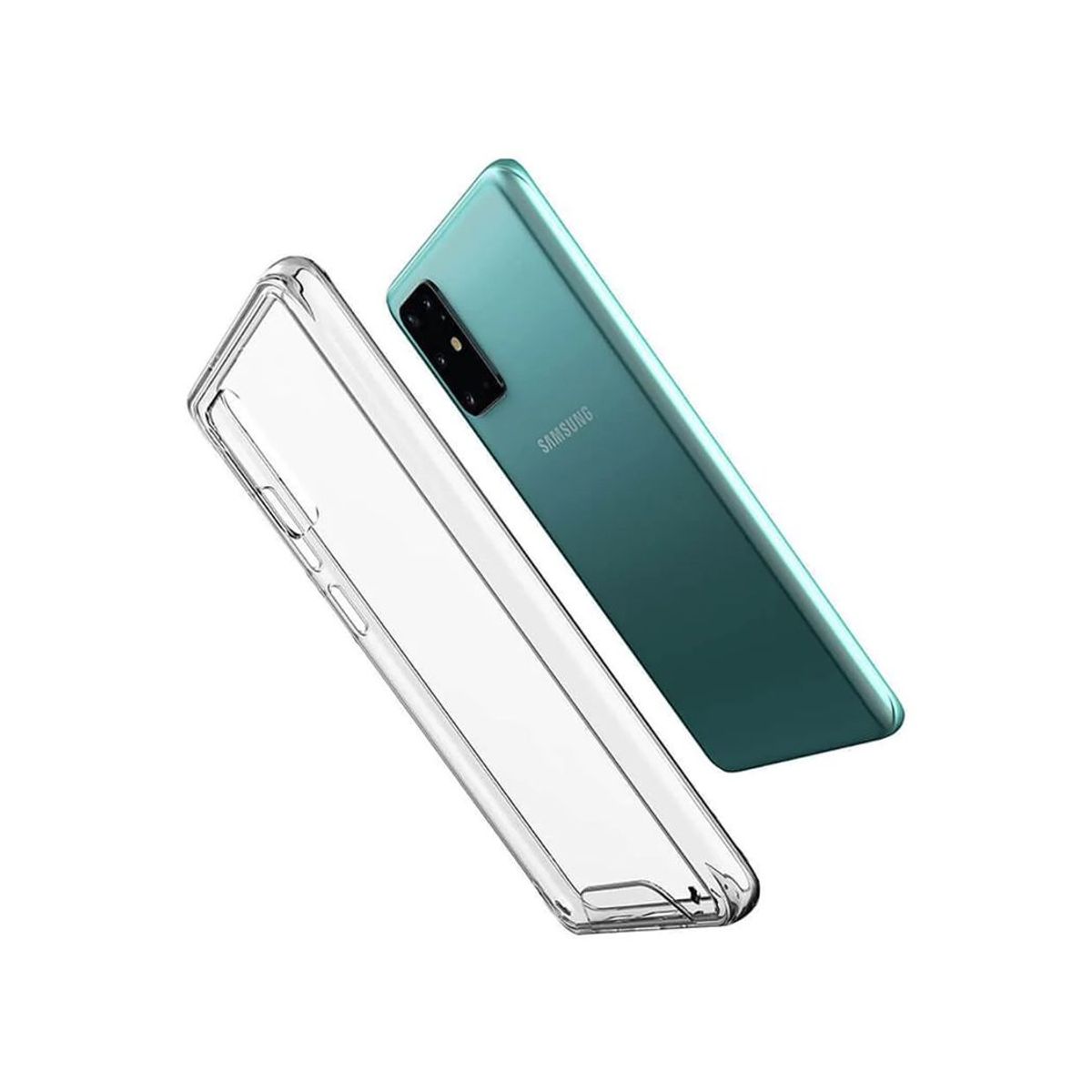 GENERICO - Case Space Anticaida Samsung S20 Plus Transparente