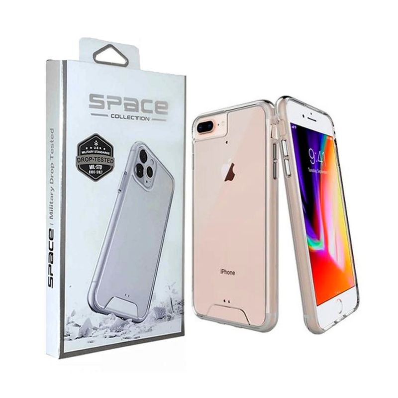 GENERICO - Case Space Anticaida iPhone 6 / 6s Transparente
