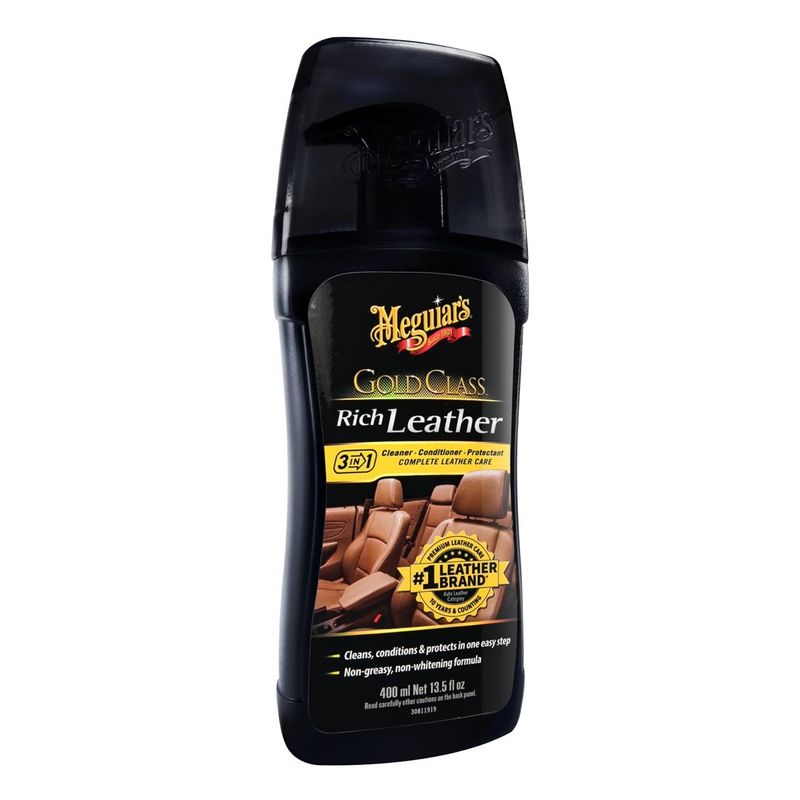 MEGUIARS - Meguiars Gold Class Rich Leather Gel Acondicionador de Cuero