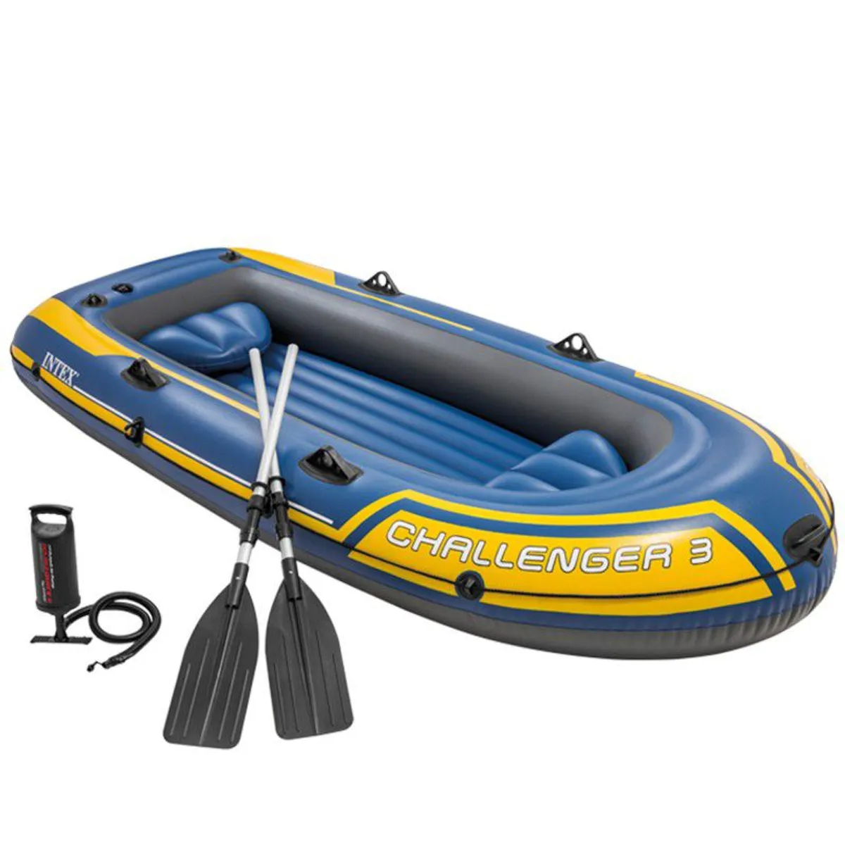INTEX - Bote Inflable Challenger 3 Personas INTEX 295x137x43cm