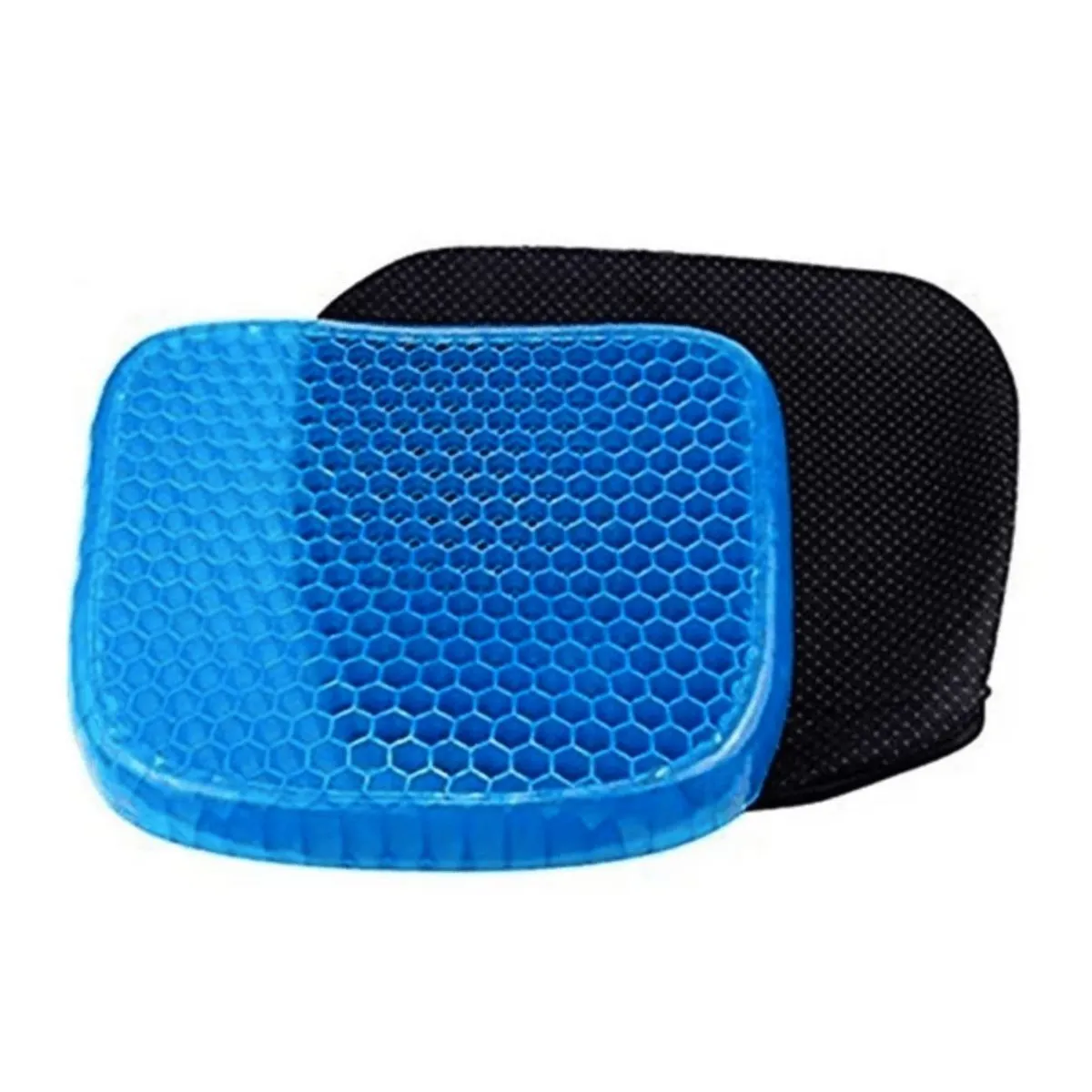 GENERICO - Cojín de gel funda transpirable para asiento auto oficina
